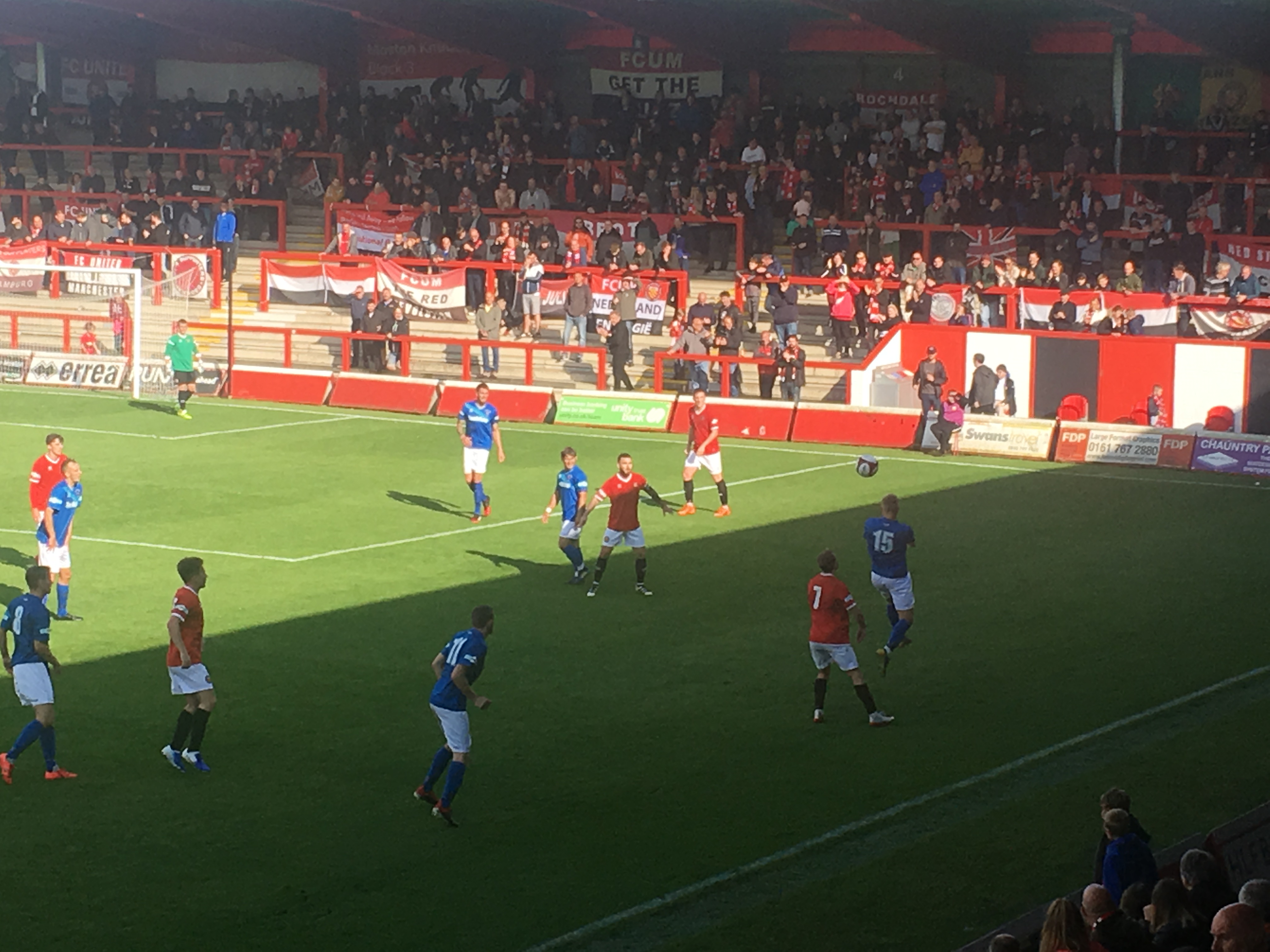 Report Fc United Of Manchester 4 Morpeth Town 2