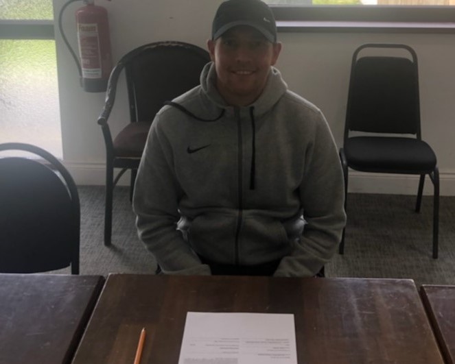 AJ signing