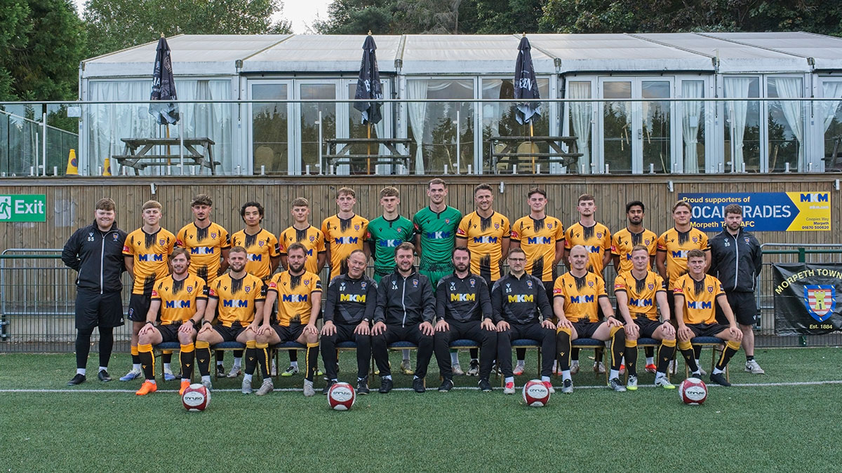 Morpeth Town Mens First Team Squad